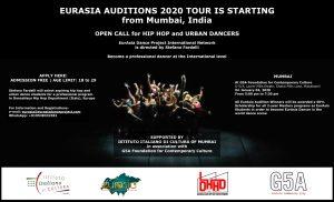 EURASIA DANCE AUDITIONS 2020 TOUR