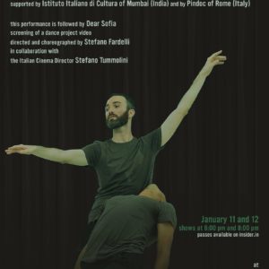 From "I" to "A" by Eleven Movements: a performance & Dear Sofia: a screening
