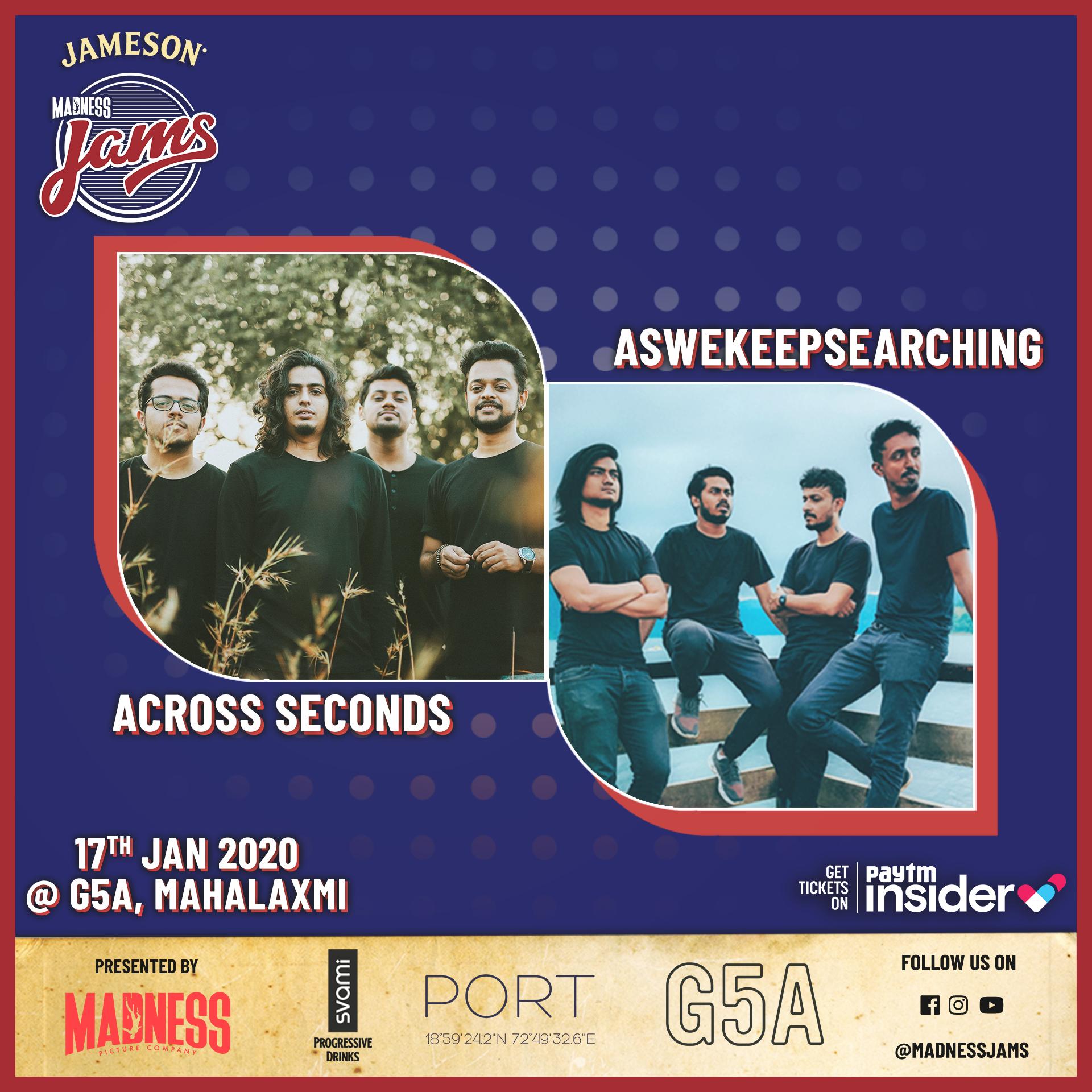Madness JAMS: Aswekeepsearching & Across Seconds