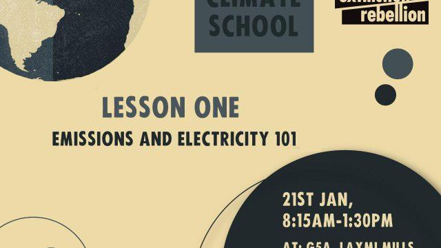 Climate School | Lesson One: Emissions and Electricity 101