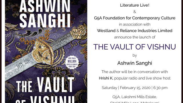 The Vault of Vishnu by Ashwin Sanghi | Book Launch