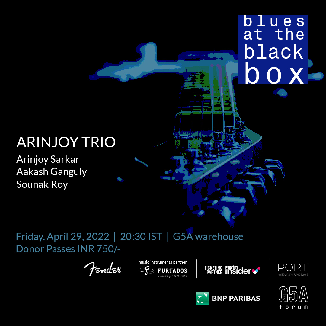 Blues at the Black Box: Arinjoy Trio